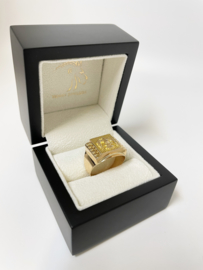 14 K Gouden Heren Ring Adelaar - 5,78 g / Mt 20,5