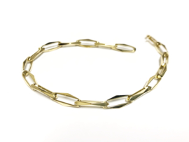 14 K Gouden Closed Forever Schakel Armband - 20 cm / 9,4 g