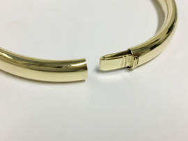 14 K Gouden Slaven Armband (Ovaal) - 13,3 g