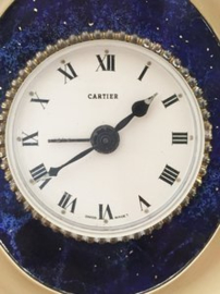CARTIER VINTAGE PENDULE REISWEKKER LAPIZ - JAREN '50