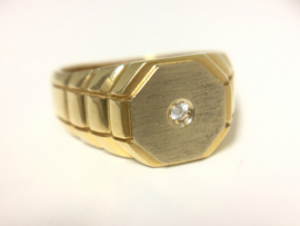 18 K Massief Gouden Heren Rolex Ring - 11,6 g