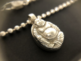 Buddha to Buddha Ball Chain Ketting - Buddha Hanger / Pendant