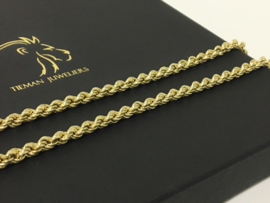 14 K Gouden Koord Ketting - 71,5 cm / 16,6 g