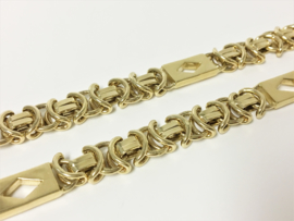 14 K Gouden Koningsketting Spekken - 65 cm / 105,62 g