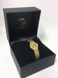 Omega 18 K Massief Gouden Dames Polshorloge Lady Diamond - 1989