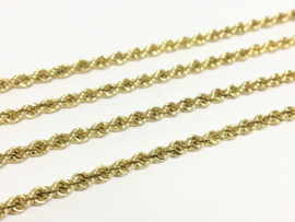 14 K Gouden Koord Ketting - 60 cm / 14,7 g