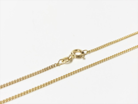 14 K Gouden Gourmet Collier - 43 cm / 1,5 mm