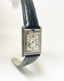 Cartier Tank Basculante 2386 Stainless Steel White Roman Dial - Incl 2 Jaar Garantie Cartier