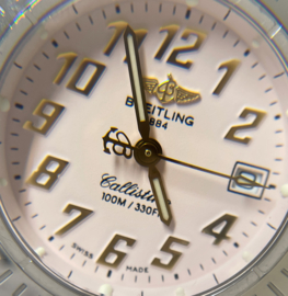 Breitling Callistino Pink Lady Quartz Staal / Goud B52345 Incl Garantie