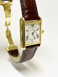 Must de Cartier Tank Midsize Quartz Roman Dial 2415 - Full Set