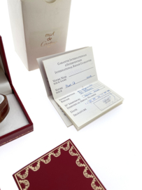 Must de Cartier Tank Rectangle Trinity Dial Large Quartz  - 2 Jaar Garantie