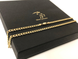 14 K Massief Gouden Gourmet Ketting - 46 cm / 20,76 g
