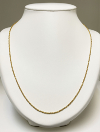 18 K Gouden Draai Ketting - 75 cm / 10,57 g / 1,75 mm