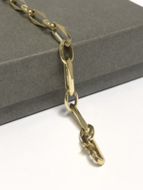 14 K Gouden Closed Forever Schakel Armband - 21,5 cm / 12,45 g