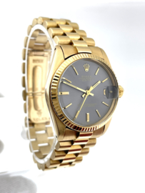 Rolex Date Midsize Oyster Perpetual 6827 President - 18 Karaat Goud / 31 mm