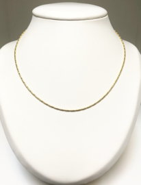 14 K Gouden Slangen Collier Midas - 45,5 cm / 9,4 g