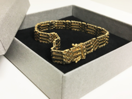 14 K Gouden Schakel Armband - 19 cm / 16,5 g