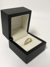 Set 14 K Gouden Pareldraad Aanschuif Ringen Bolletjes