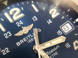 Breitling Superocean Chronometer Automatic 42 mm Blue Arabic Dial - Full Set