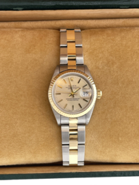 Rolex Datejust Lady 69173 Goud/Staal 26 mm Champagne Dial - Incl Full Service + Garantie