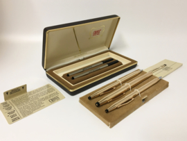 New Old Stock - CROSS  3-Delige Pennen Set In Cassette