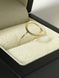 14 K Gouden Fantasie Ring (Open)