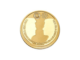 Gouden 10 Euro 2002 Huwelijk Willem-Alexander & Maxima PROOF