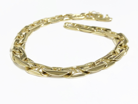 14 K Massief Gouden Gucci Schakelarmband - 24,5 cm / 41,75 g