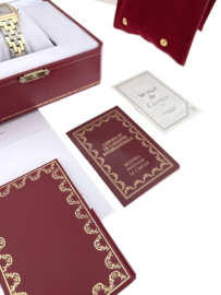 Cartier Panthere 10602 Date Chevron Bracelet LM - Full Set Incl Cartier Garantie