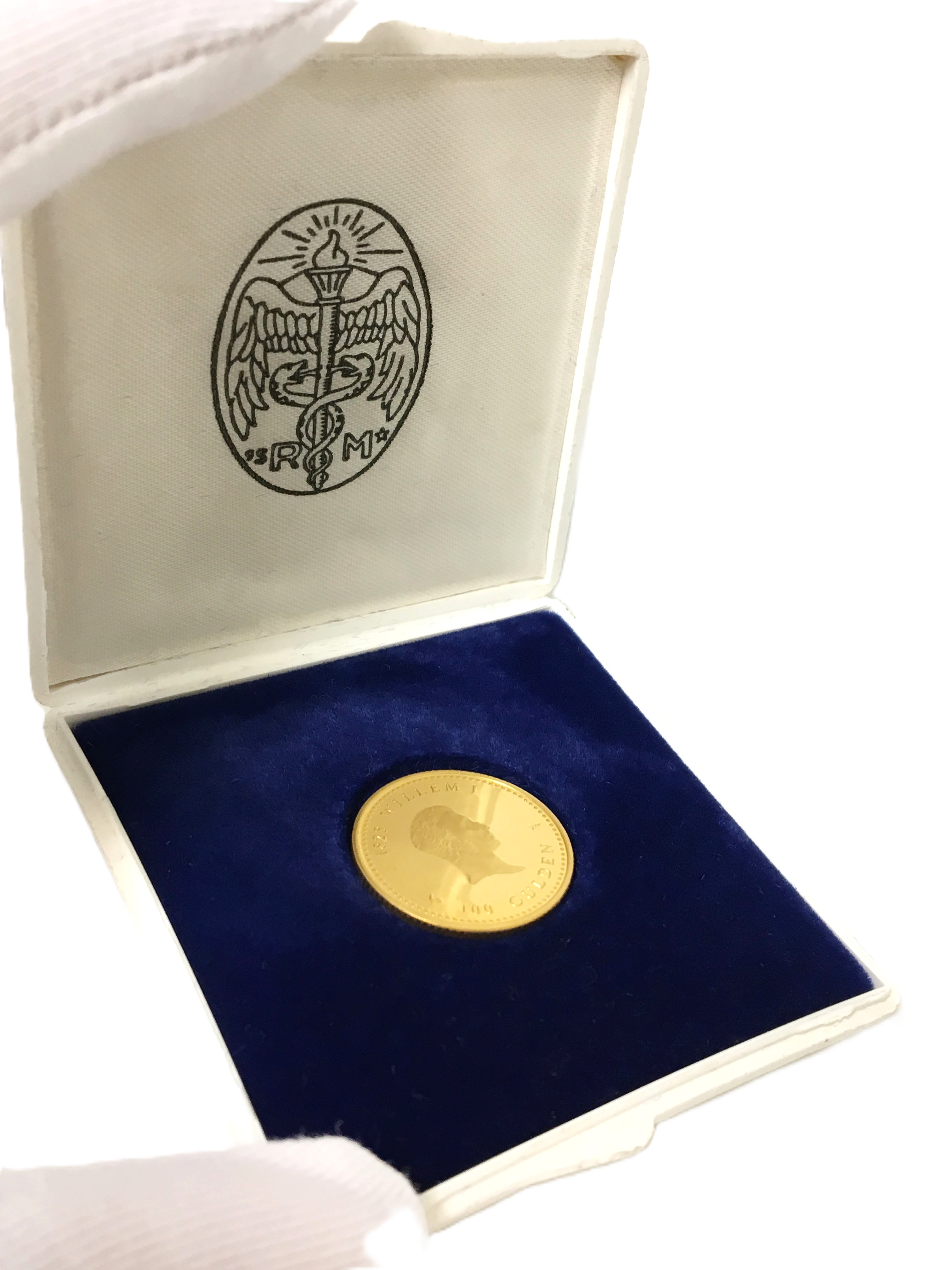 Gouden 100 Gulden Munt In Cassette 1978 - Nederlands Antillen
