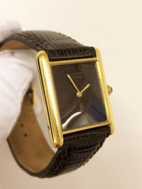 Cartier Vermeil Tank Spider - Hand Opwinder / Jaren '70