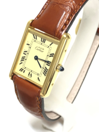 Must de Cartier Tank Quartz Dames Polshorloge - Full Set / 2 Jaar Garantie