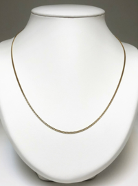 14 K Gouden Gourmet Schakel Ketting - 51 cm / 5 g - 1,77 mm