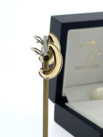 14 Karaat Gouden Oorstekers 0.20 ct Briljant Geslepen Diamant