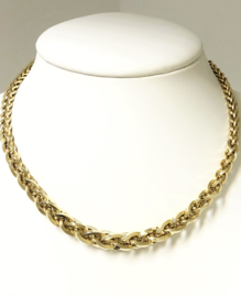 Antiek 14 K Gouden Schakel Collier (Uitlopend) Jaren '30  - 43,5 cm / 26,15 g