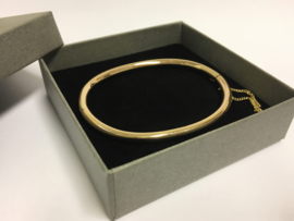 Handvervaardigd 14 K Massief Rosé Gouden Slaven Armband - 31,6 g
