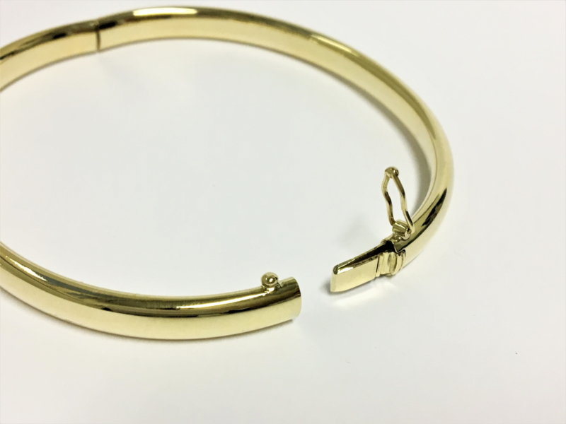 Dag arm Oprichter 14 K Gouden Slaven Armband - Ovaal / 13,65 g | Armbanden Verkocht | TIEMAN  JUWELIERS - Goud verkopen Enschede Almelo Hengelo Overijssel