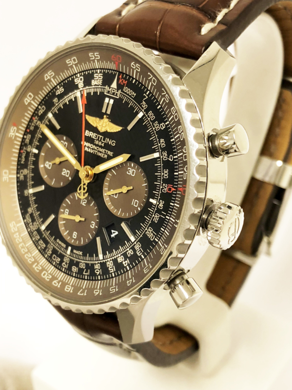 Breitling Navitimer 01 Limited Edition 1000 Full Set 46 mm Horloges Verkocht TIEMAN JUWELIERS Goud verkopen Enschede Almelo Hengelo Overijssel