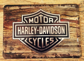 Harley Davidson Wood