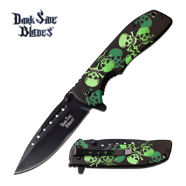 DARK SIDE GREEN SKULLS