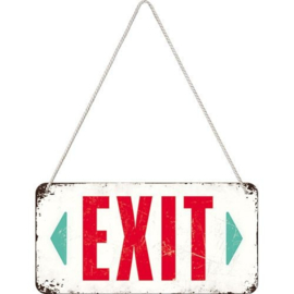 Hanging sign EXIT