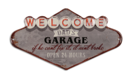 EMBOSSED DAD'S GARAGE