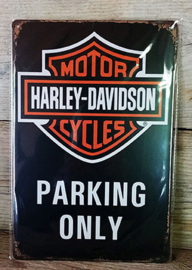 Harley Davidson Parking only