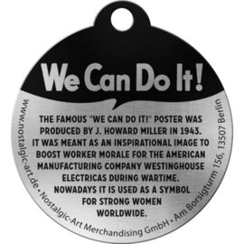 We can do it! Key chain