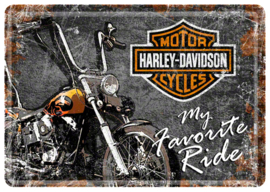 Tin sign Harley Davidson Favourite