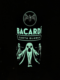 Bacardi Carta Blanca 0.7L (Glow in the dark editie)