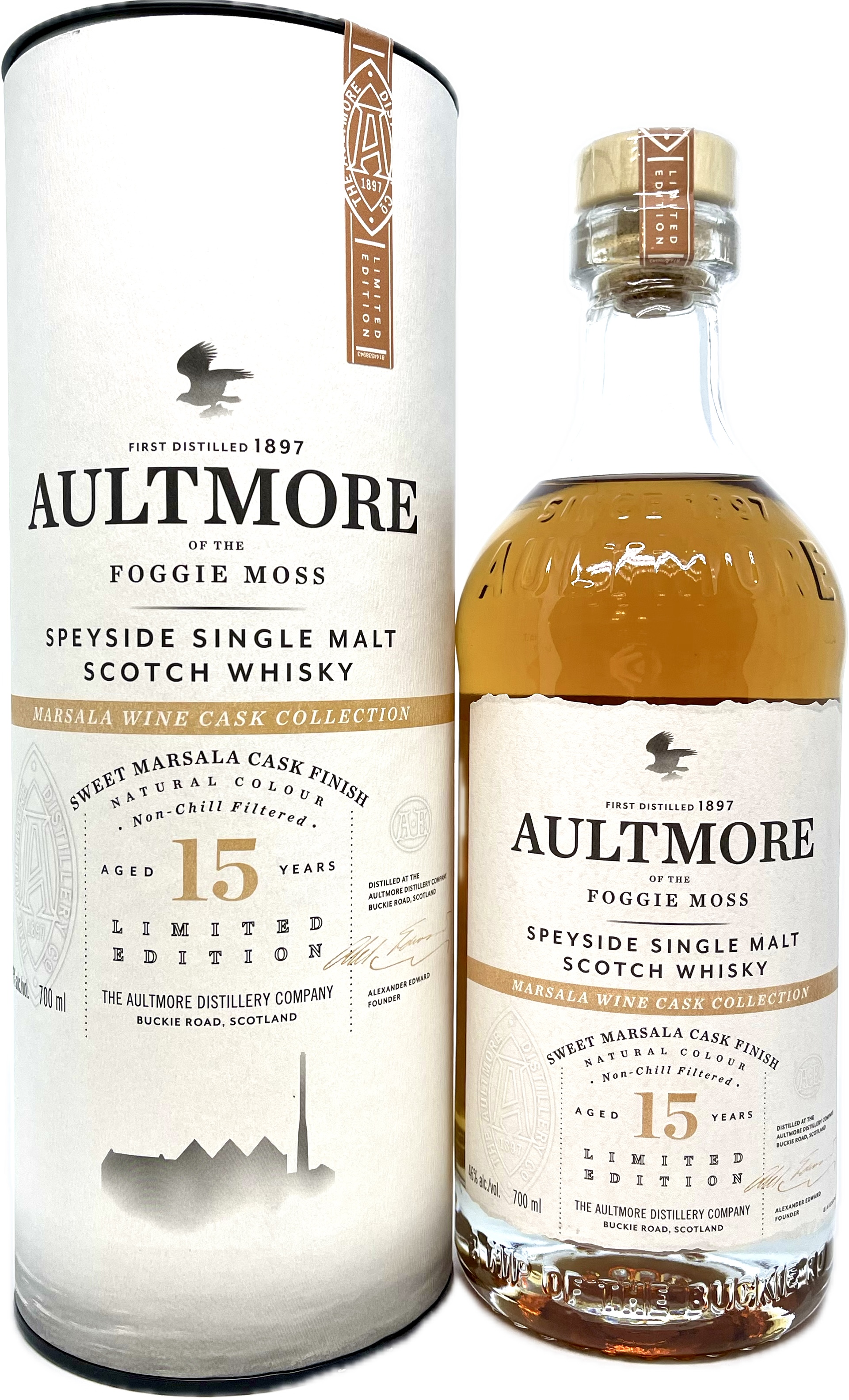 Aultmore 15Y sweet Marsala cask finish