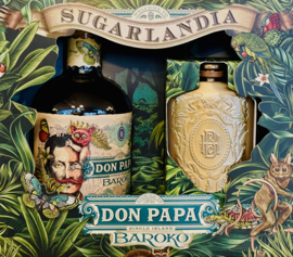 Don Papa Baroko set met zakflacon