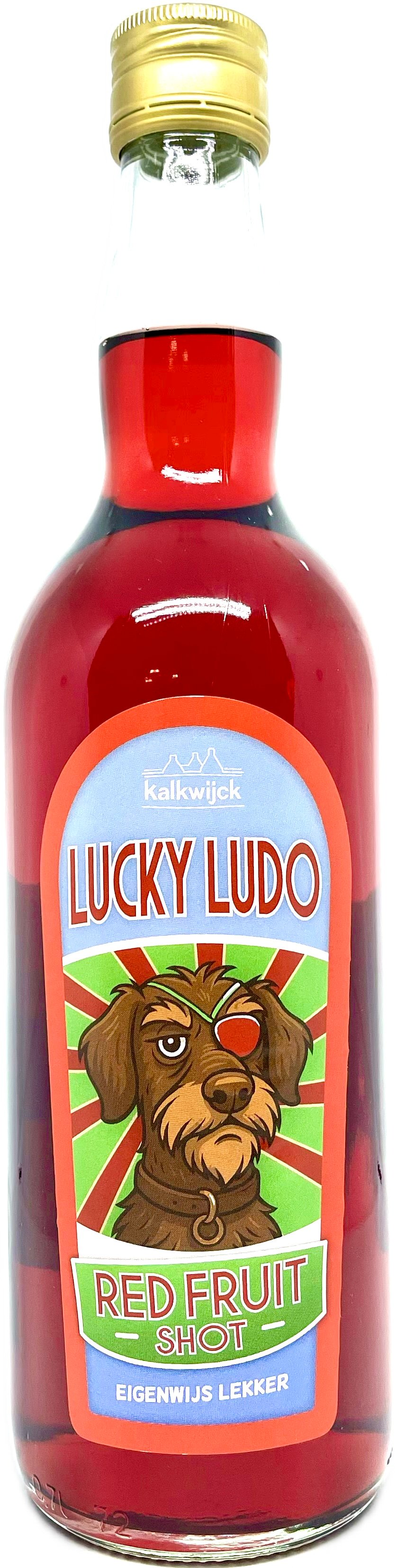 Lucky Ludo red fruit shot