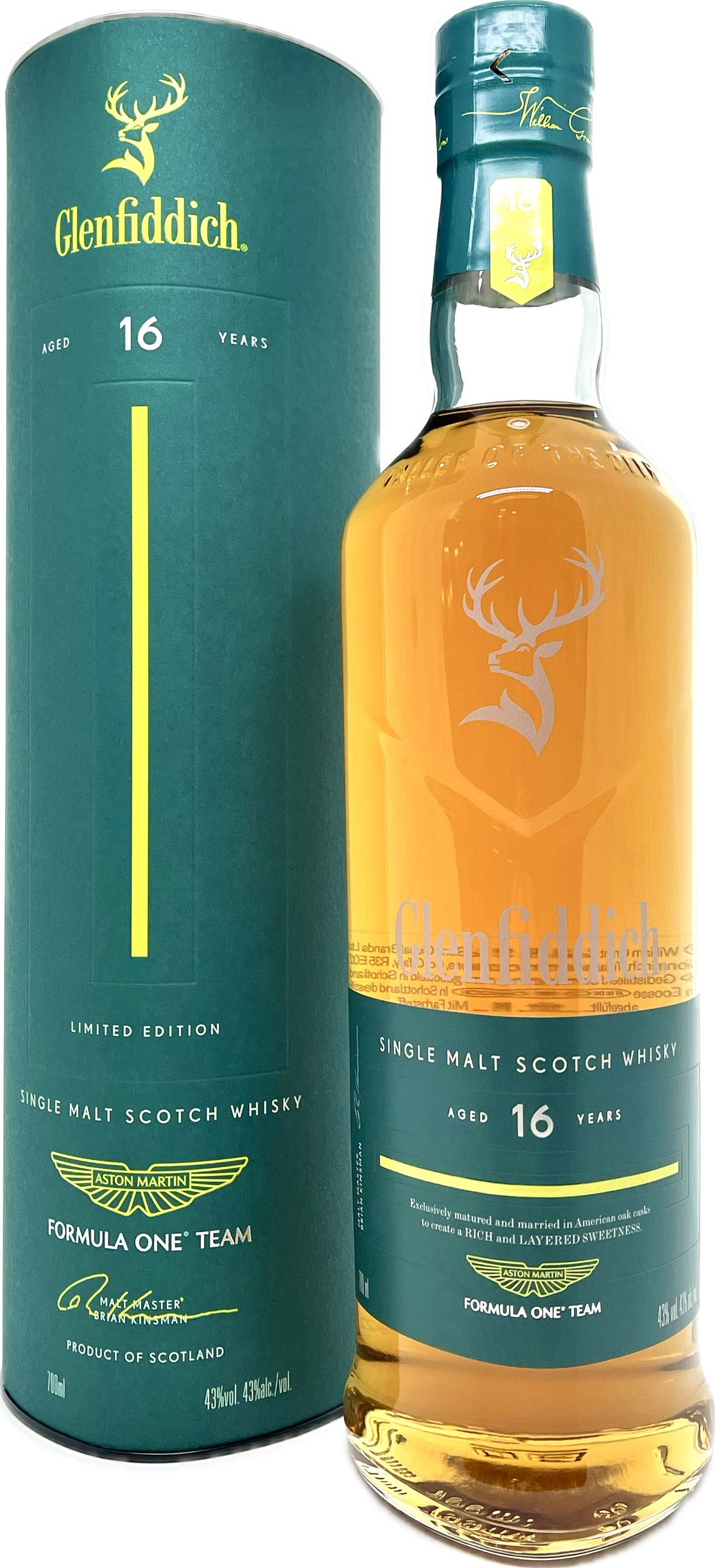 Glenfiddich 16Y Aston Martin Formula One Team